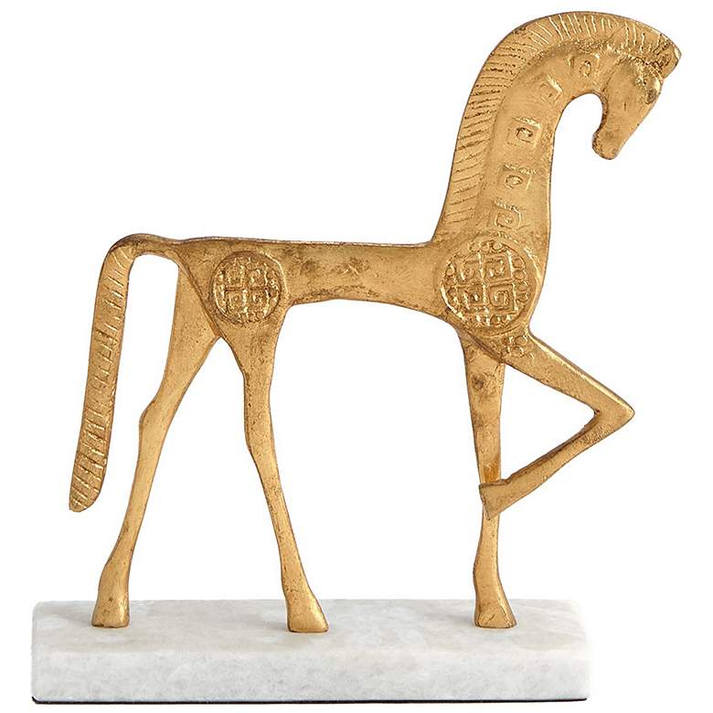Image 1 Roman Horse-Gold-Sm