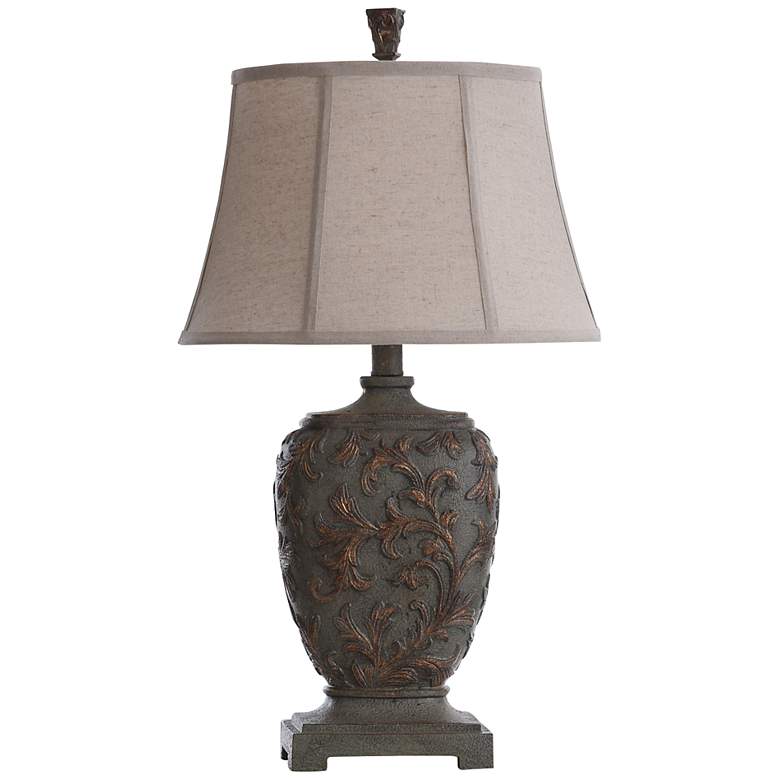 Image 2 Roman Multi-Dimensional Natural Table Lamp