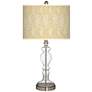 Roman Pebbles Giclee Apothecary Clear Glass Table Lamp