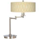 Roman Pebbles Giclee CFL Swing Arm Desk Lamp