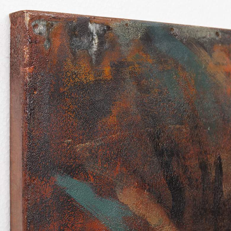 Image 4 Romance 40" Square Mixed Media Metal Dimensional Wall Art more views