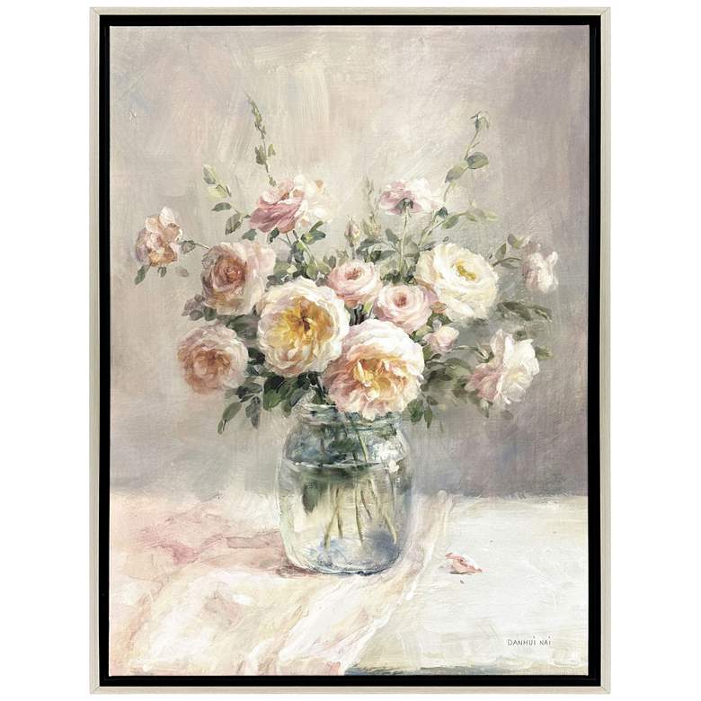 Image 1 Romantic Bouquet 27"W x 36"H Canvas