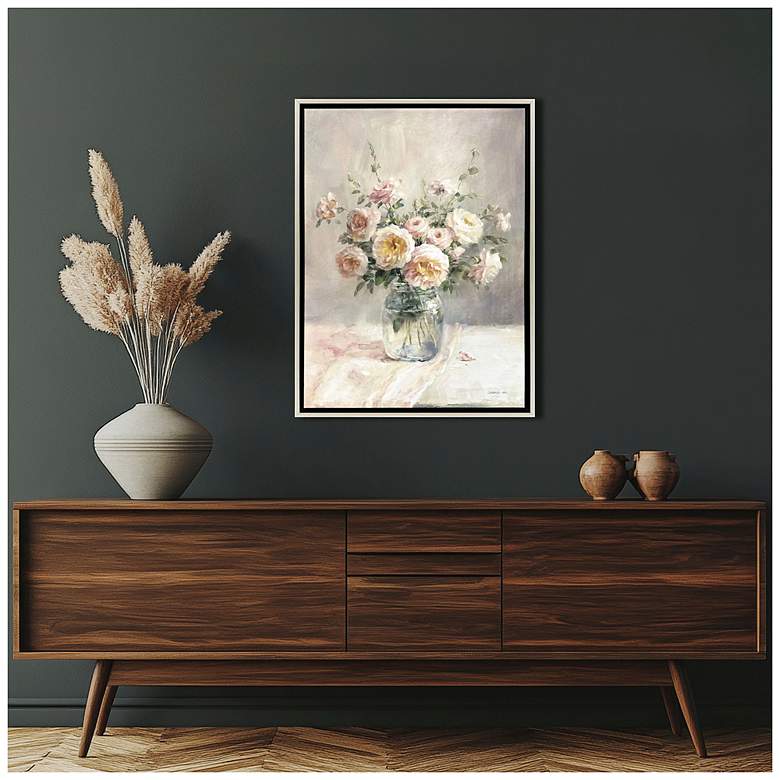 Image 4 Romantic Bouquet 27"W x 36"H Canvas more views