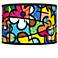 Romero Britto Flowers Giclee Shade 12x12x8.5 (Spider)