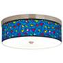 Romero Britto Hearts Giclee Energy Efficient Ceiling Light
