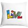 Romero Britto Live 18" Square Throw Pillow