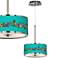 Romero Britto Love Smile 10 1/4" Wide Pendant Light