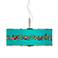 Romero Britto Love Smile 20" Wide Pendant Light