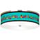 Romero Britto Love Smile Giclee Nickel 20 1/4" Wide Ceiling Light