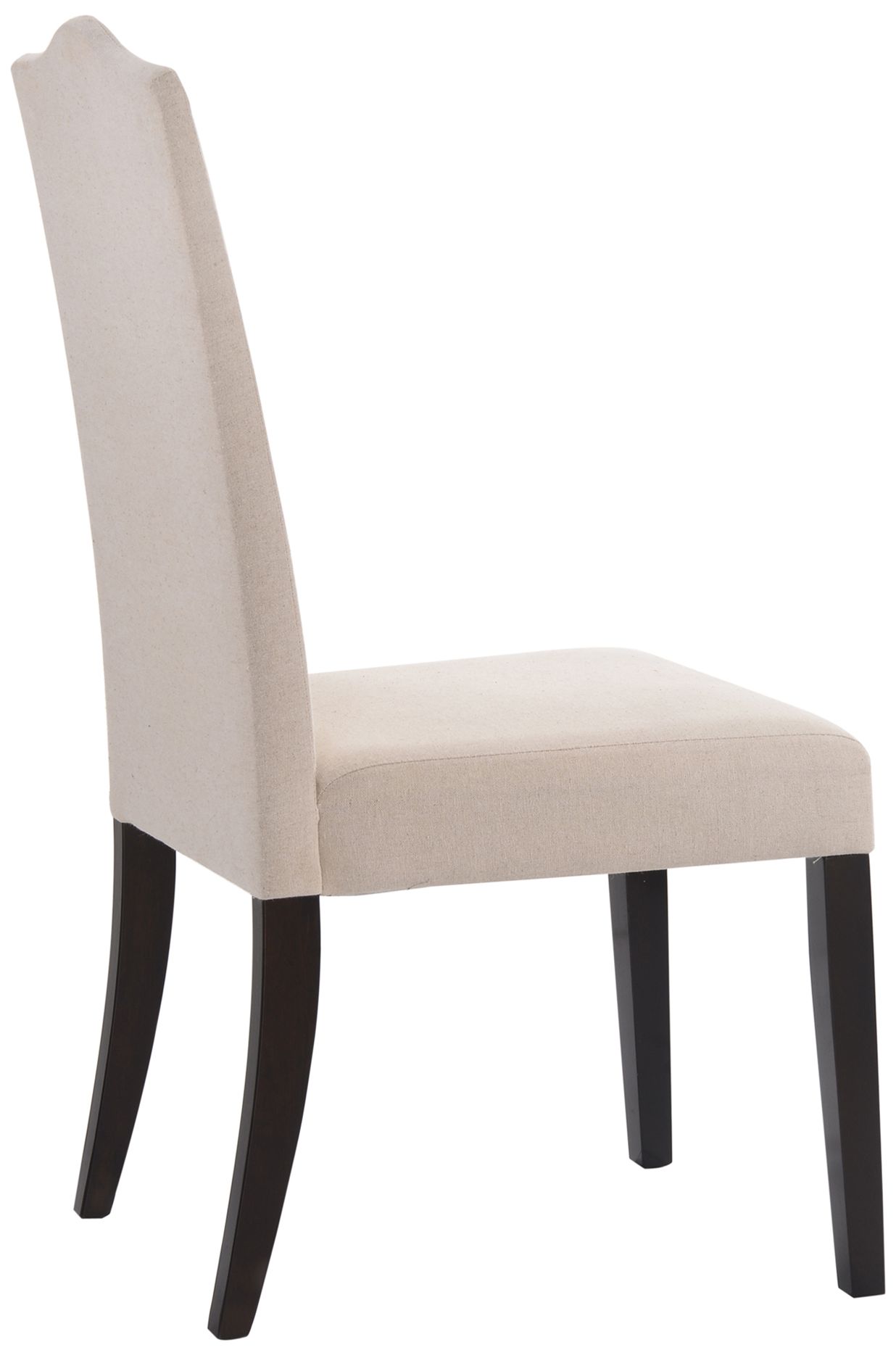 Thumbnail2 of Romero Linen Upholstered Espresso Parson Chair more views