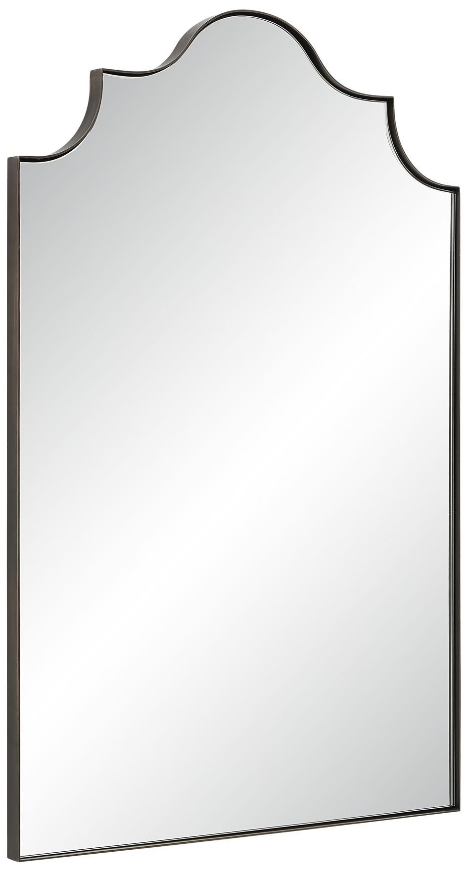 Image 4 Romina 36" H x 24" W Wall Mirror, Aged Brass more views