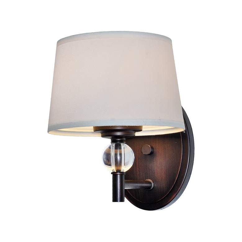 Image 4 Rondo 1-Light 6.5" Wide Oil Rubbed Bronze Wall Sconce more views