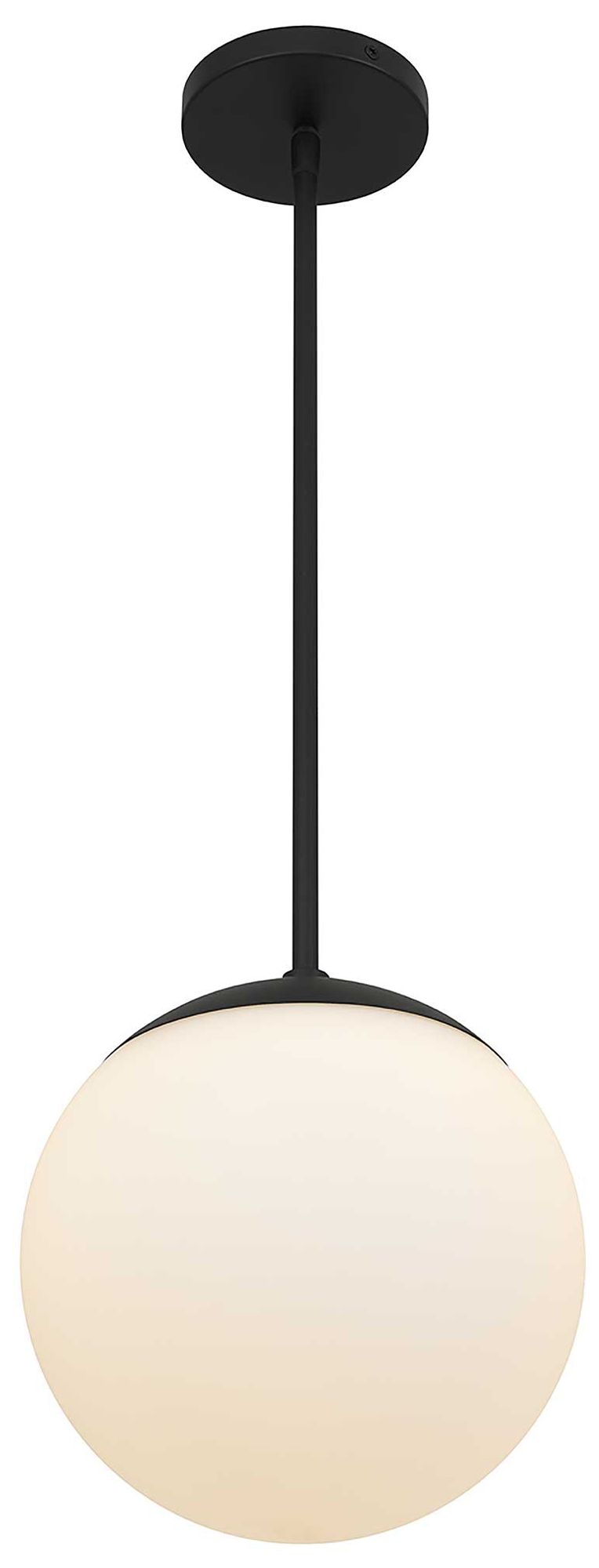 Image 3 Rondure 10 3/4" High Black LED Outdoor Hanging Light more views