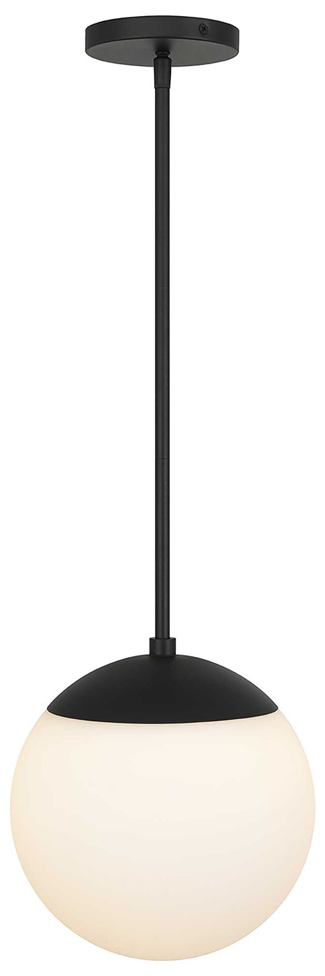 Image 4 Rondure 10 3/4" High Black LED Outdoor Hanging Light more views