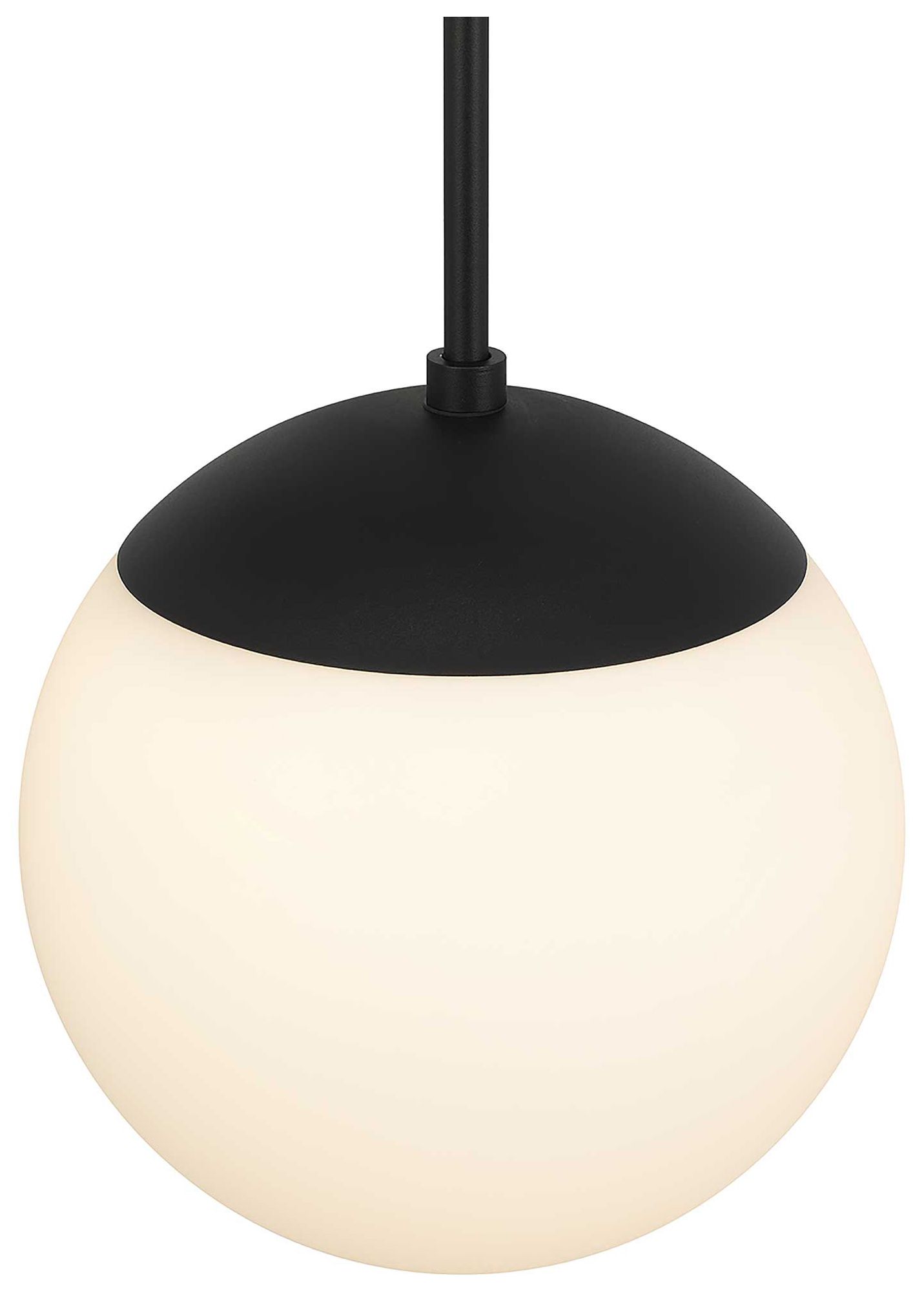 Image 5 Rondure 10 3/4" High Black LED Outdoor Hanging Light more views