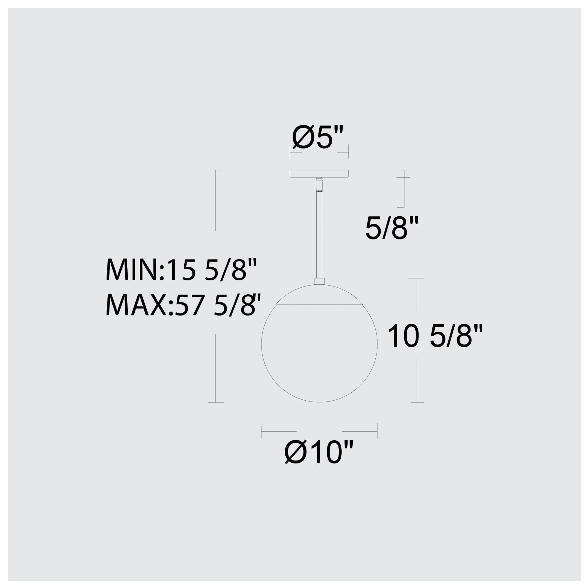 Image 7 Rondure 10 3/4" High Black LED Outdoor Hanging Light more views