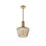 Ronnie 11 1/2" Wide Brass Iron Mini Pendant in scene