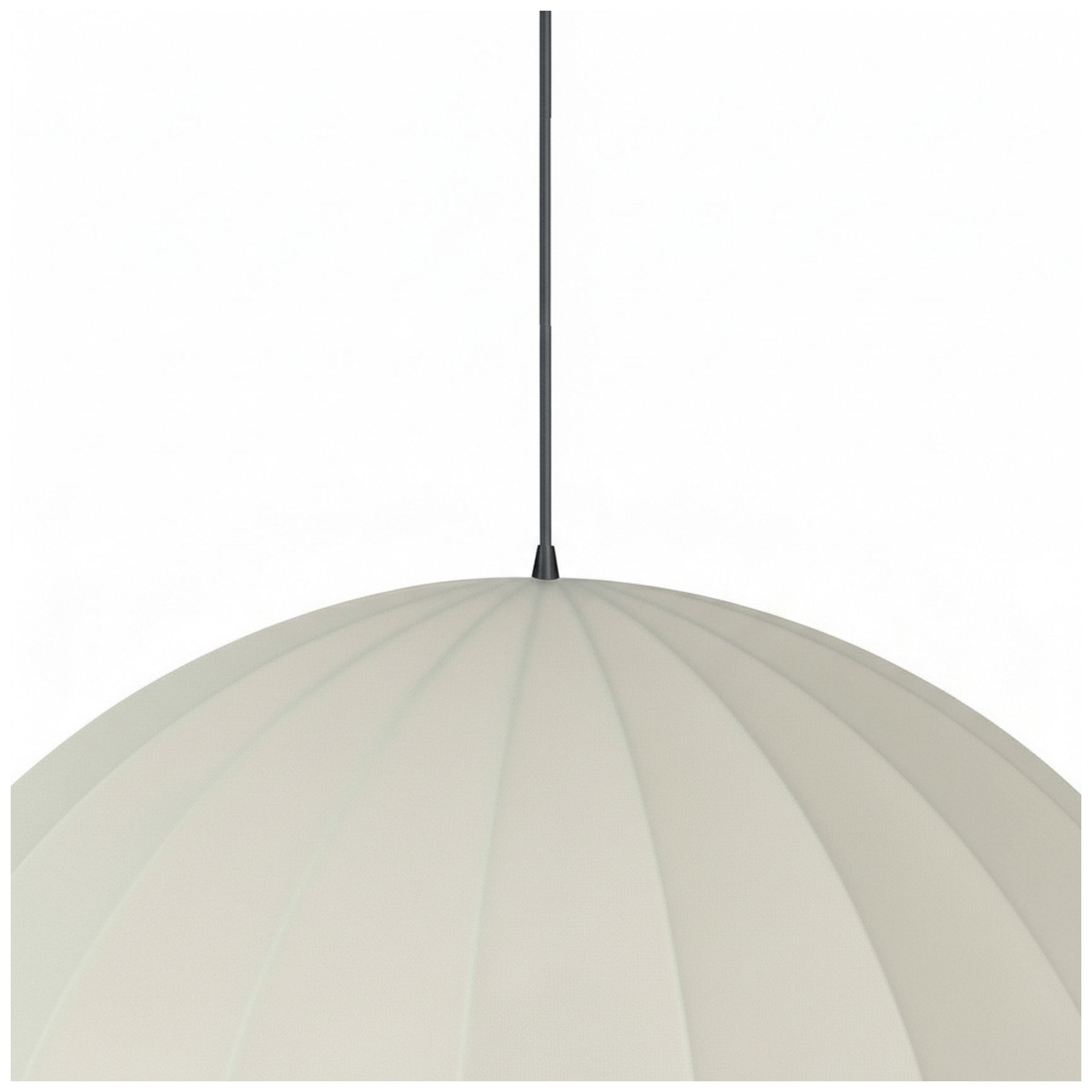 Image 4 Ronny 30" Wide Beige, Matte Black Pendant more views