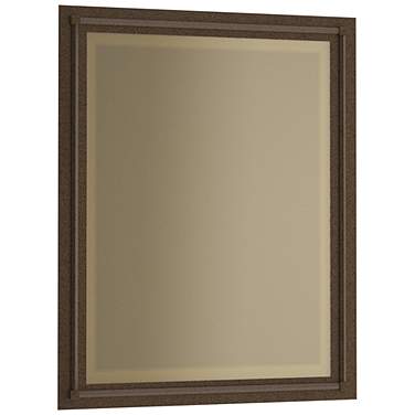 Rook 26.8" High Bronze Beveled Mirror