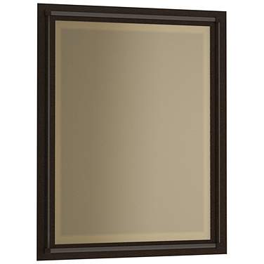 Rook 26.8" High Oil Rubbed Bronze Beveled Mirror