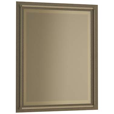 Rook 26.8" High Soft Gold Beveled Mirror