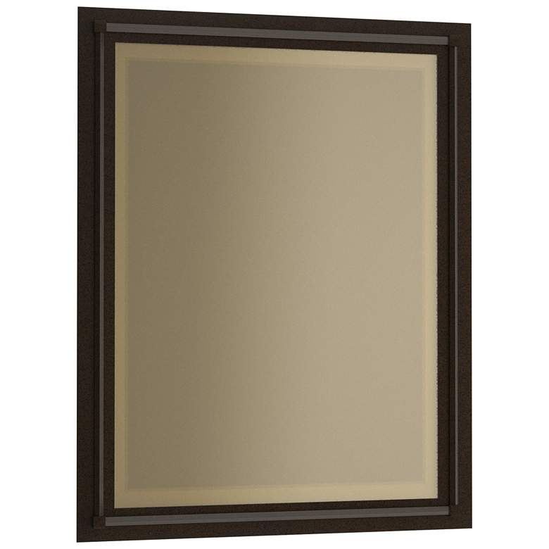Image 1 Rook 26.8" High Oil Rubbed Bronze Beveled Mirror