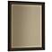 Rook 26.8" High Oil Rubbed Bronze Beveled Mirror