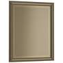 Rook 26.8" High Soft Gold Beveled Mirror