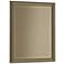 Rook 26.8" High Soft Gold Beveled Mirror