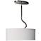 Roomstylers Curve 30 3/4" Wide Nickel Pendant Light