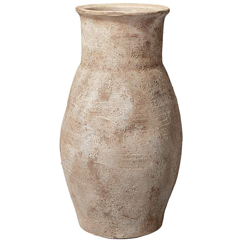 Image 1 ROOTE VASE - BEIGE ANTIQUED