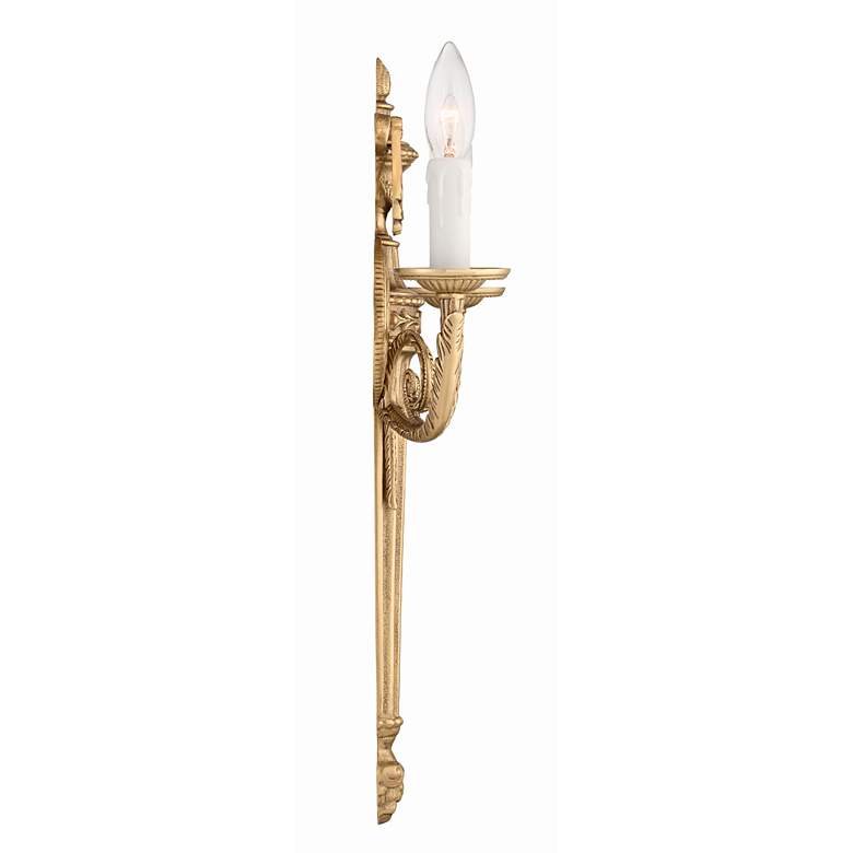 Image 4 Rope Tassel 20" High Brass 2-Light Traditional Wall Sconce more views