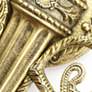 7_Rope Tassel 20" High Brass 2-Light Traditional Wall Sconce more views