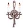 Rope/Tassel ADA Compliant Pewter Two Light Sconce