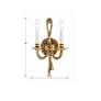 Rope/Tassel ADA Compliant Two Light Wall Sconce