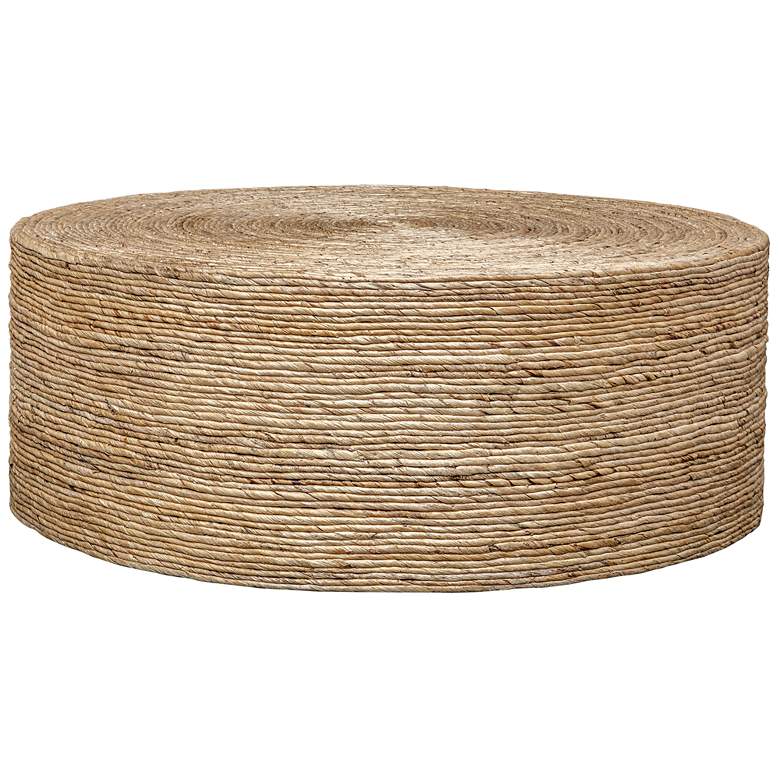 Image 1 Rora Woven Round Coffee Table