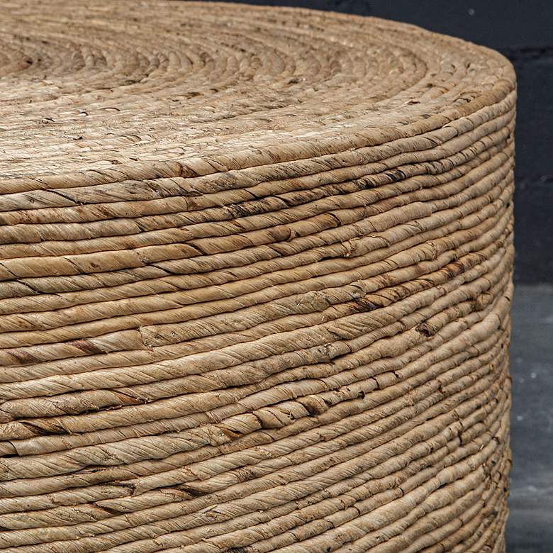 Image 3 Rora Woven Round Coffee Table more views