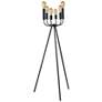 2_Rory Black Metal Tripod Floor Lamp