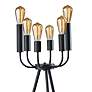 3_Rory Black Metal Tripod Floor Lamp more views
