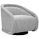 Rory Gray Boucle Swivel Armchair