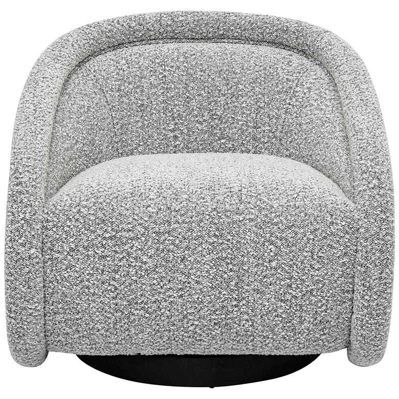 Image 3 Rory Gray Boucle Swivel Armchair more views