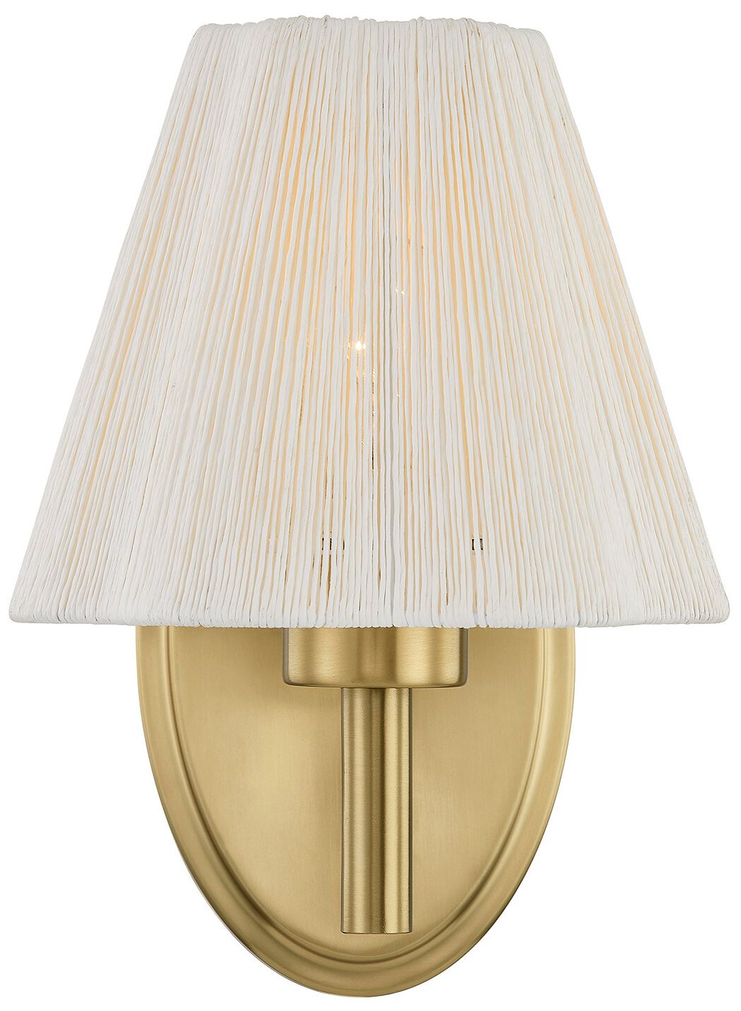 Image 4 Rosa 1-Light Wall Sconce in Noble Brass by Breegan Jane more views