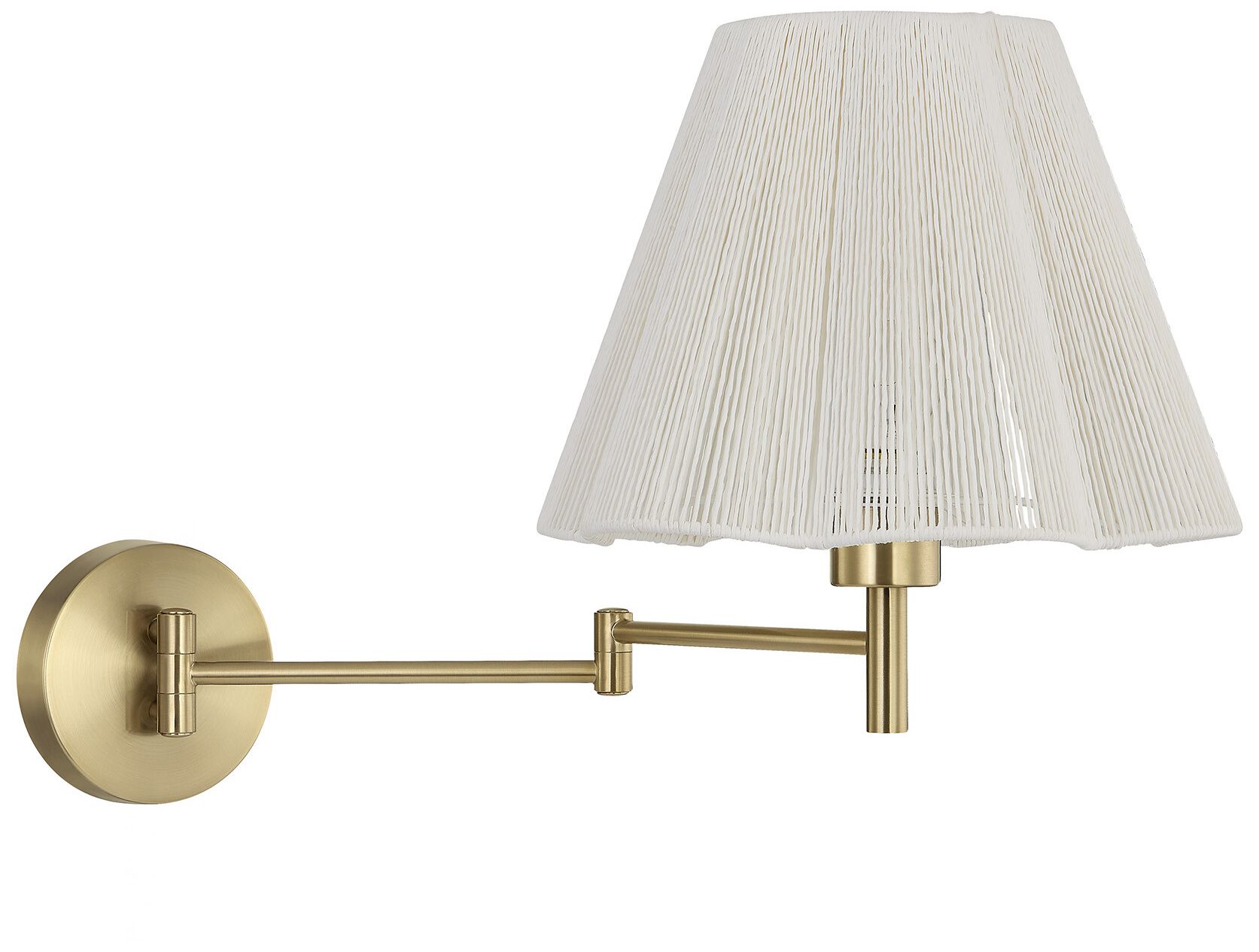 Image 2 Rosa 1-Light Wall Sconce in Noble Brass by Breegan Jane more views