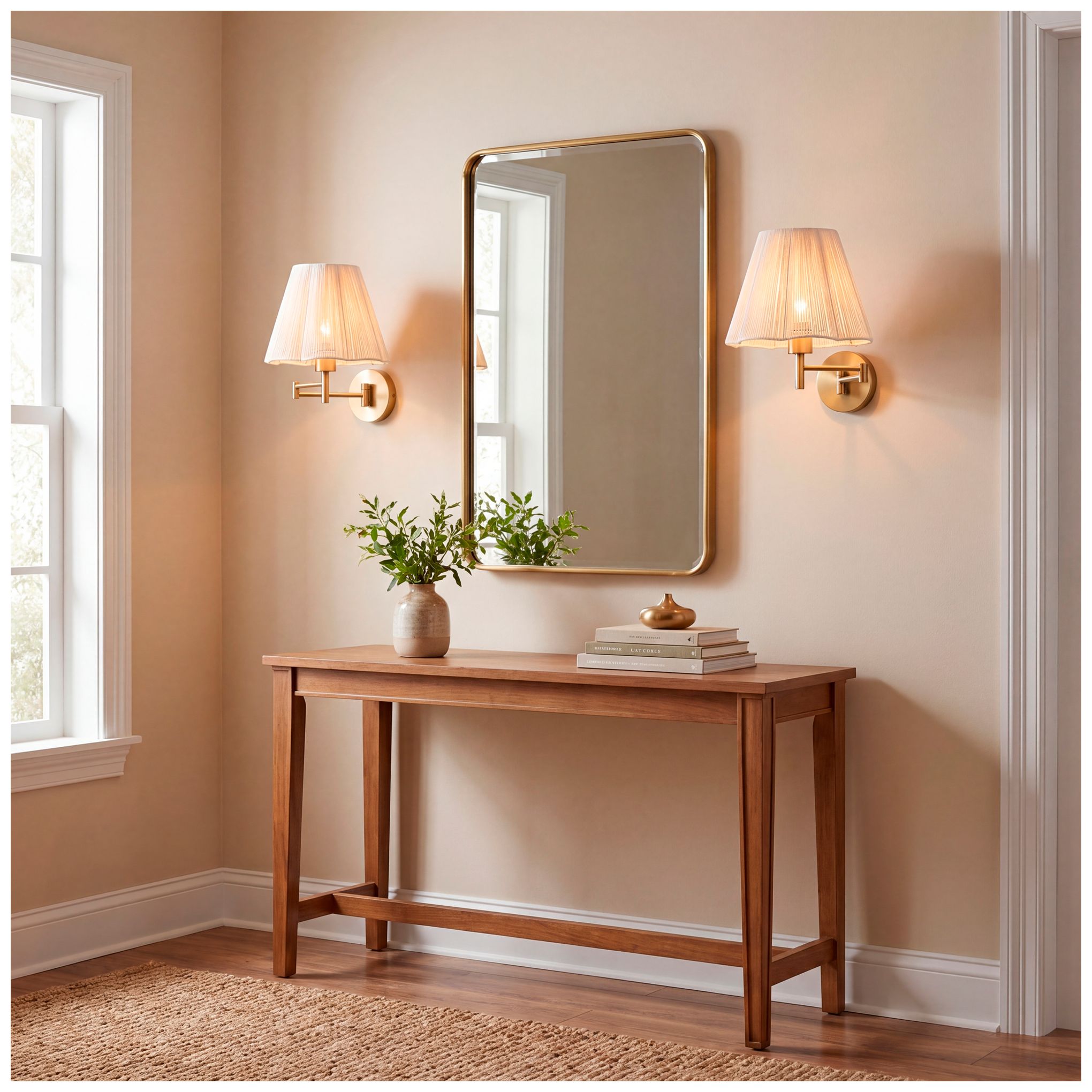 Image 7 Rosa 1-Light Wall Sconce in Noble Brass by Breegan Jane more views