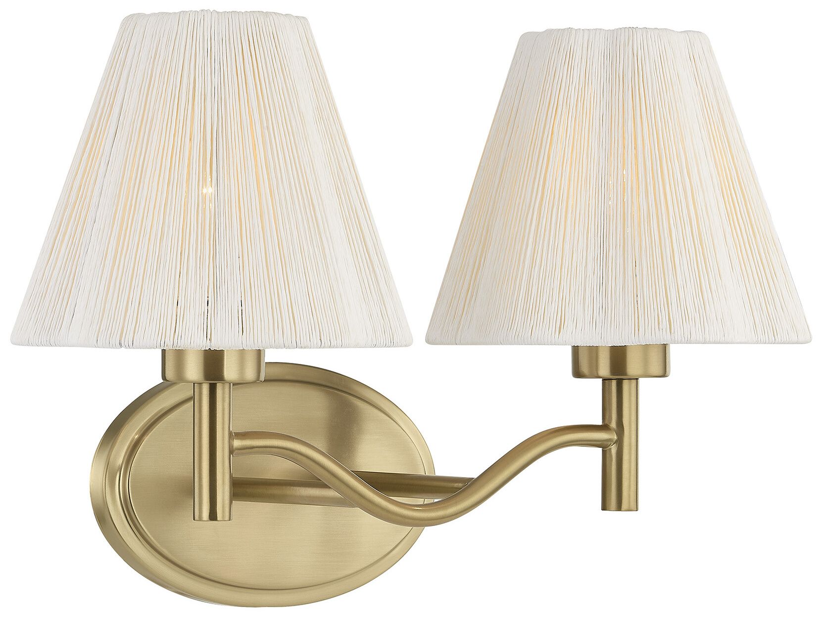 Thumbnail4 of Rosa 2-Light Bathroom Vanity Light in Noble Brass by Breegan Jane more views