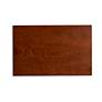 5_Rosa Gray Fabric Walnut Brown Wood 5-Piece Dining Set more views