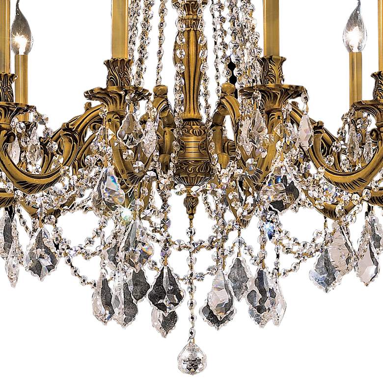 Image 2 Rosalia 10 Lt French Gold Chandelier Clear more views