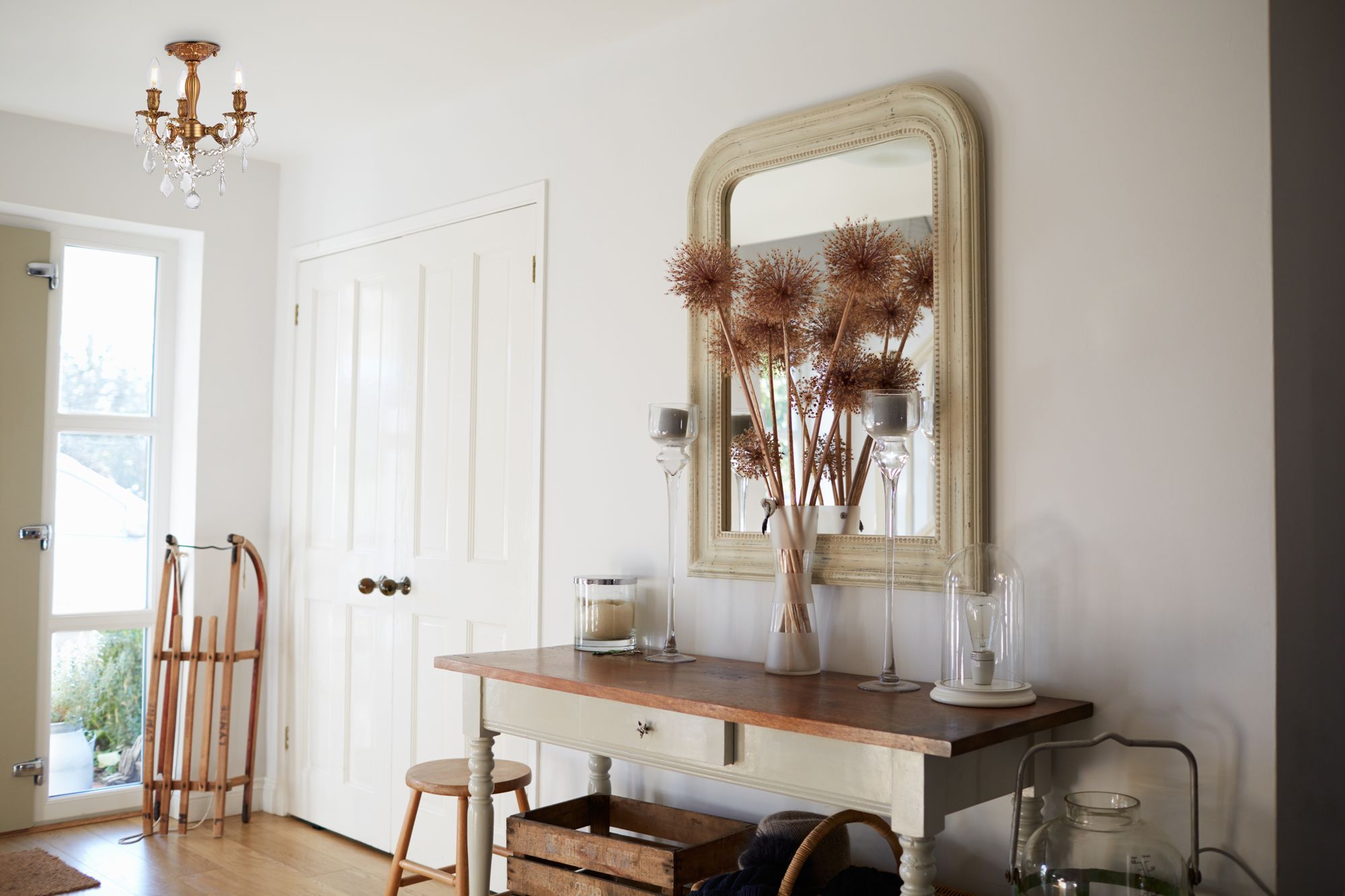 Image 3 Rosalia 13" Wide French Gold 3-Light Ceiling Light more views