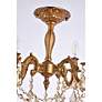 6_Rosalia 17" Wide French Gold 4-Light Ceiling Light more views
