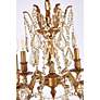 7_Rosalia 17"W French Gold and Crystal 4-Light Pendant Light more views